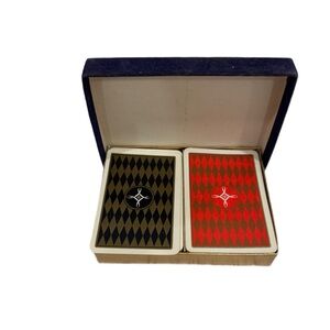 🌻4/$20🌻 Vintage Crown Playing Cards 2 sets